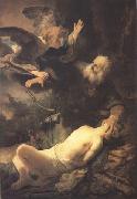 Rembrandt, Abraham's Sacrifice (mk33)